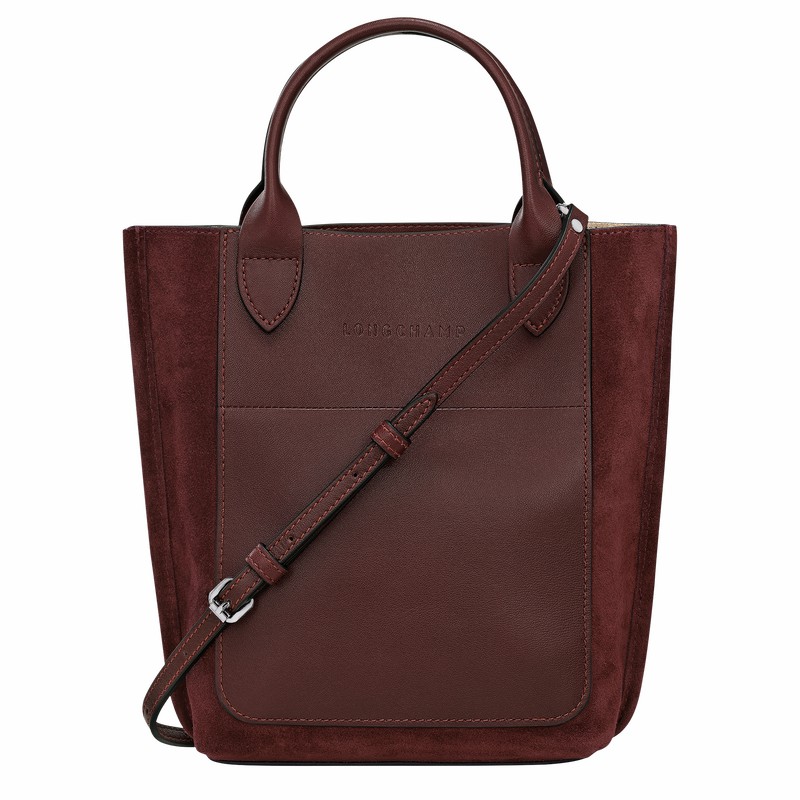 Longchamp Cabas Longchamp XS Tote Tassen Dames Bordeaux Uitverkoop | 10276HFO009