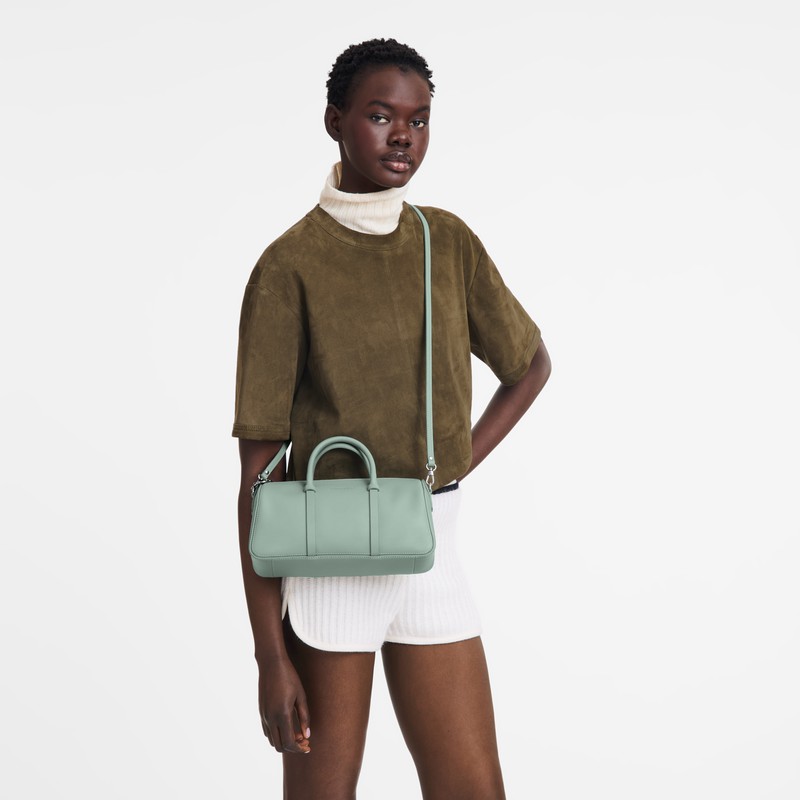 Longchamp Daylong M Handtas Dames Celadon Uitverkoop | 10271HFK282