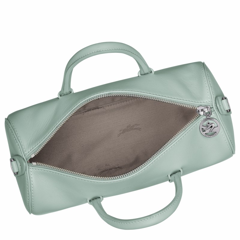 Longchamp Daylong M Handtas Dames Celadon Uitverkoop | 10271HFK282