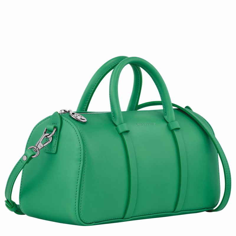 Longchamp Daylong M Handtas Dames Groen Uitverkoop | 10271HFK129