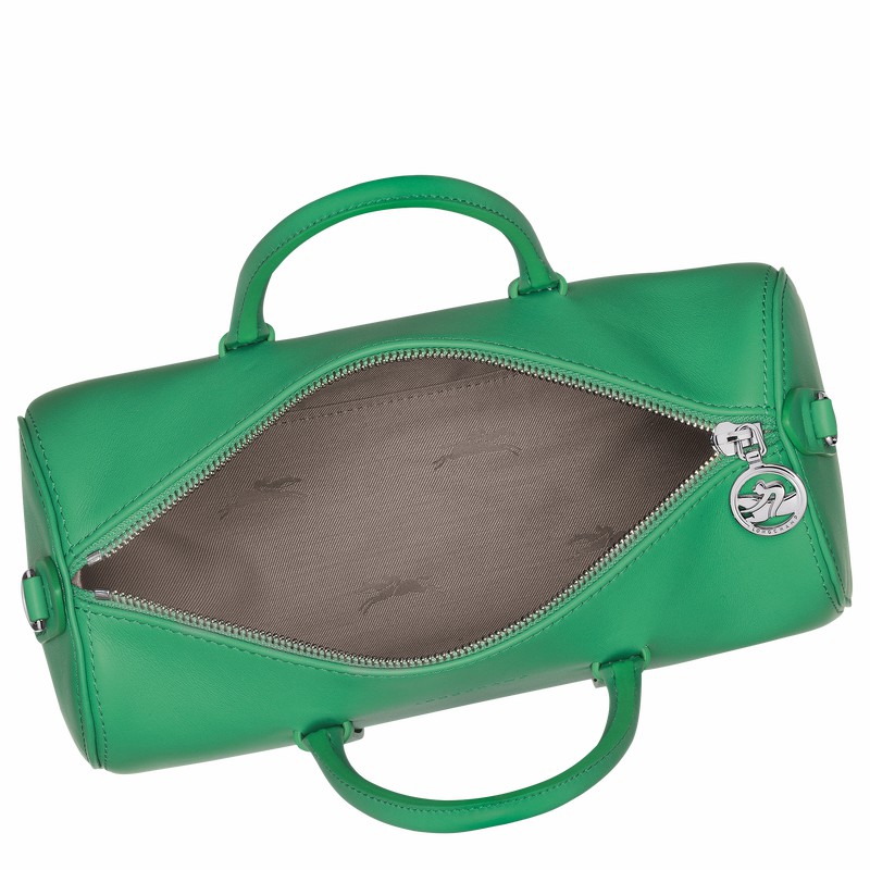 Longchamp Daylong M Handtas Dames Groen Uitverkoop | 10271HFK129