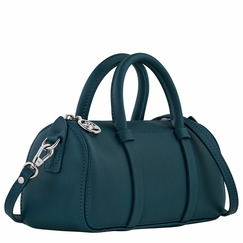 Longchamp Daylong S Handtas Dames Blauw Uitverkoop | 10270HFK806