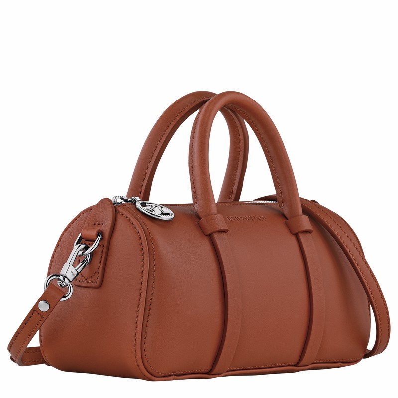 Longchamp Daylong S Handtas Dames Bruin Uitverkoop | 10270HFK504