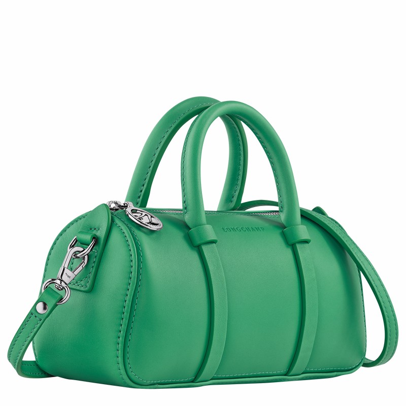 Longchamp Daylong S Handtas Dames Groen Uitverkoop | 10270HFK129