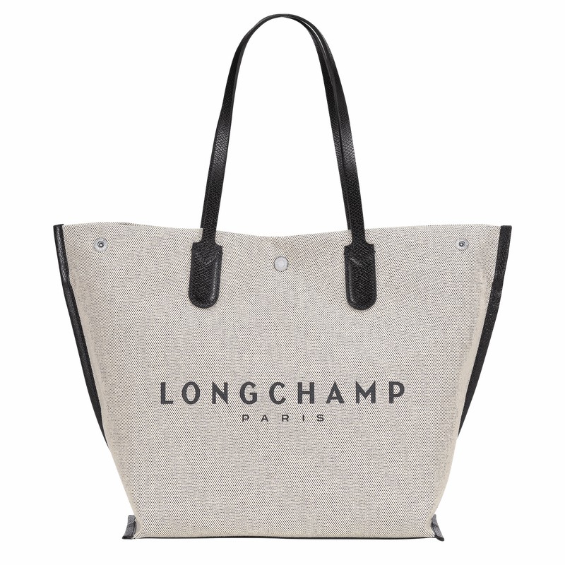 Longchamp Essential L Tote Tassen Dames Wit Uitverkoop | 10090HSG037