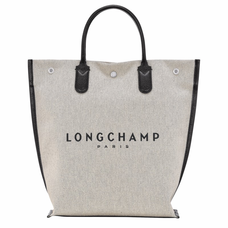 Longchamp Essential M Tote Tassen Dames Wit Uitverkoop | 10211HSG037