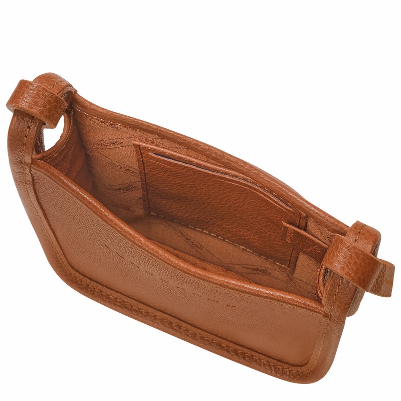 Longchamp Le FOULONNÉ Hoesje Dames Caramel Uitverkoop | 34200021121