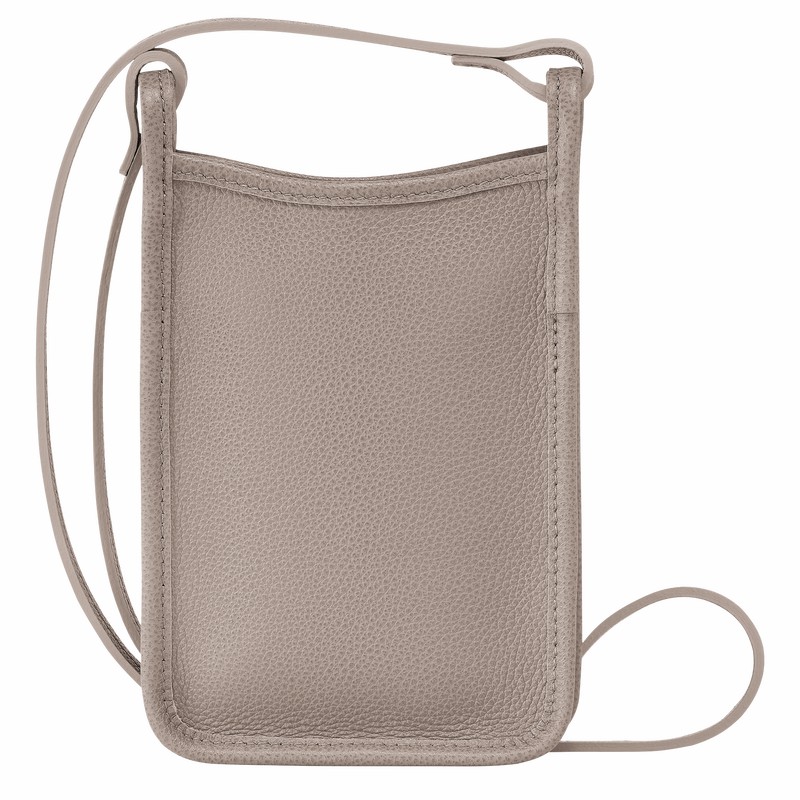 Longchamp Le FOULONNÉ Hoesje Dames Grijs Uitverkoop | 34200021P55