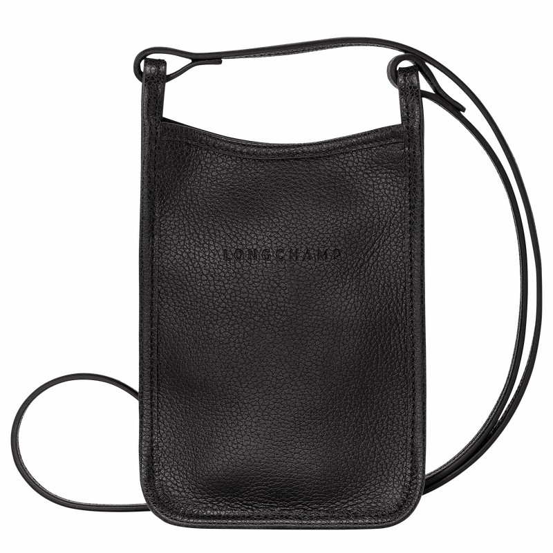 Longchamp Le FOULONNÉ Hoesje Dames Zwart Uitverkoop | 34200021001