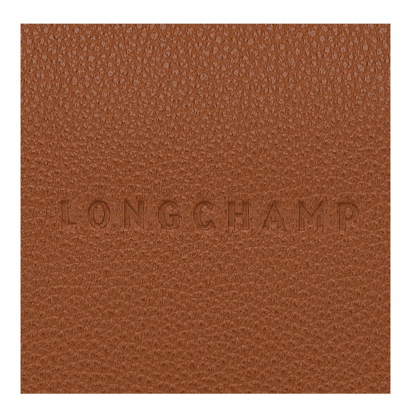 Longchamp Le FOULONNÉ M Crossbodytassen Dames Caramel Uitverkoop | 10140021121