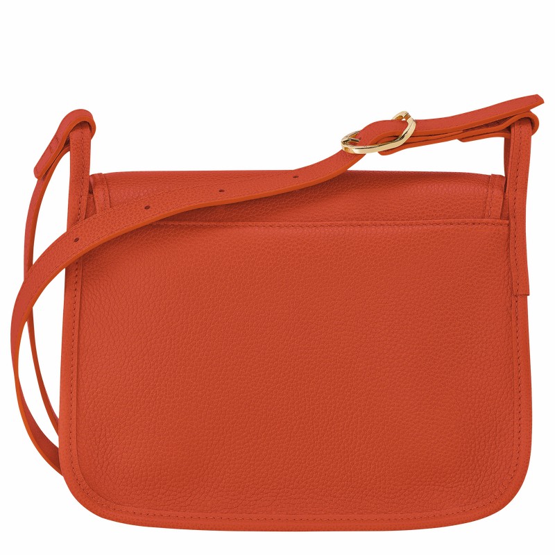 Longchamp Le FOULONNÉ M Crossbodytassen Dames Oranje Uitverkoop | 10135021685