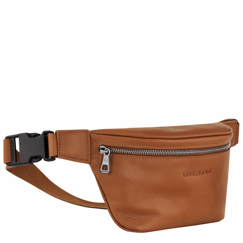 Longchamp Le FOULONNÉ M Heuptas Dames Caramel Uitverkoop | 20045021F72