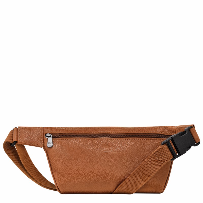 Longchamp Le FOULONNÉ M Heuptas Dames Caramel Uitverkoop | 20045021F72