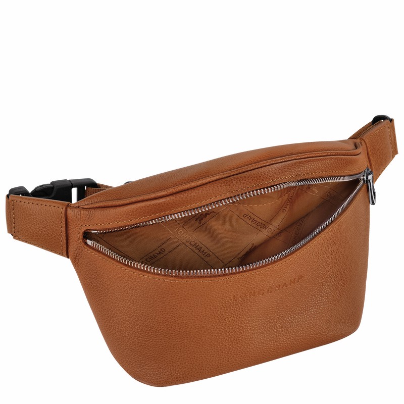 Longchamp Le FOULONNÉ M Heuptas Dames Caramel Uitverkoop | 20045021F72