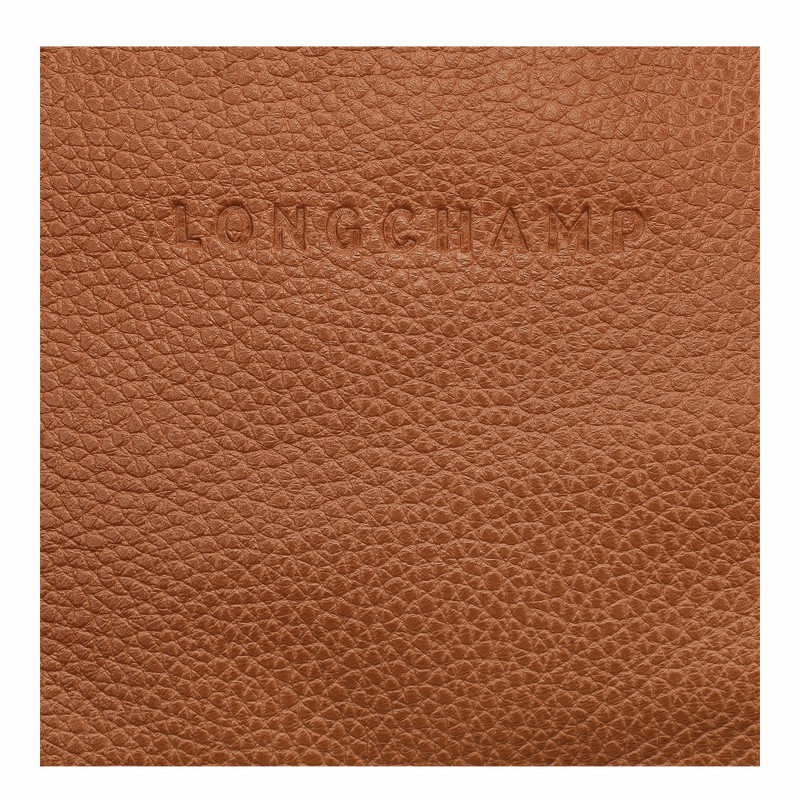 Longchamp Le FOULONNÉ M Heuptas Heren Caramel Uitverkoop | 20045021F72-