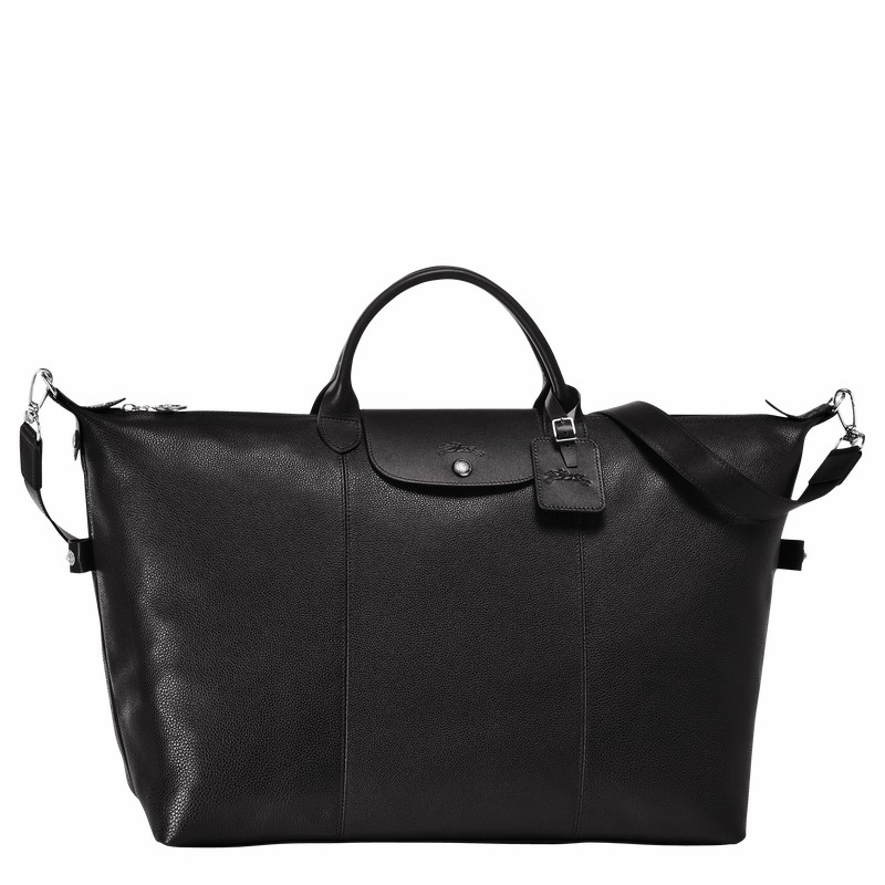 Longchamp Le FOULONNÉ M Reistas Dames Zwart Uitverkoop | L1625021047