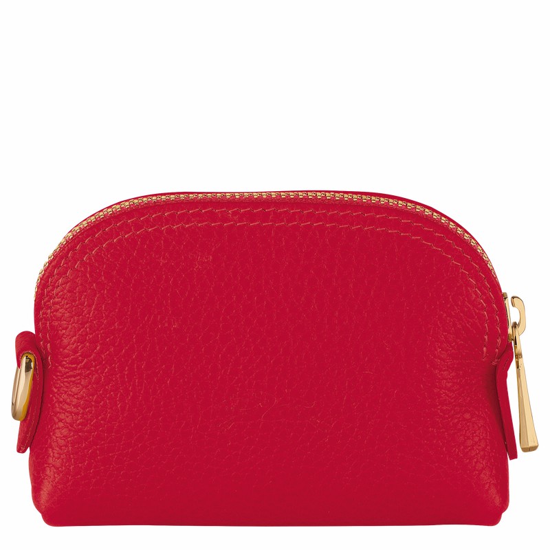 Longchamp Le FOULONNÉ Portemonnee Dames Rood Uitverkoop | L3686021C39