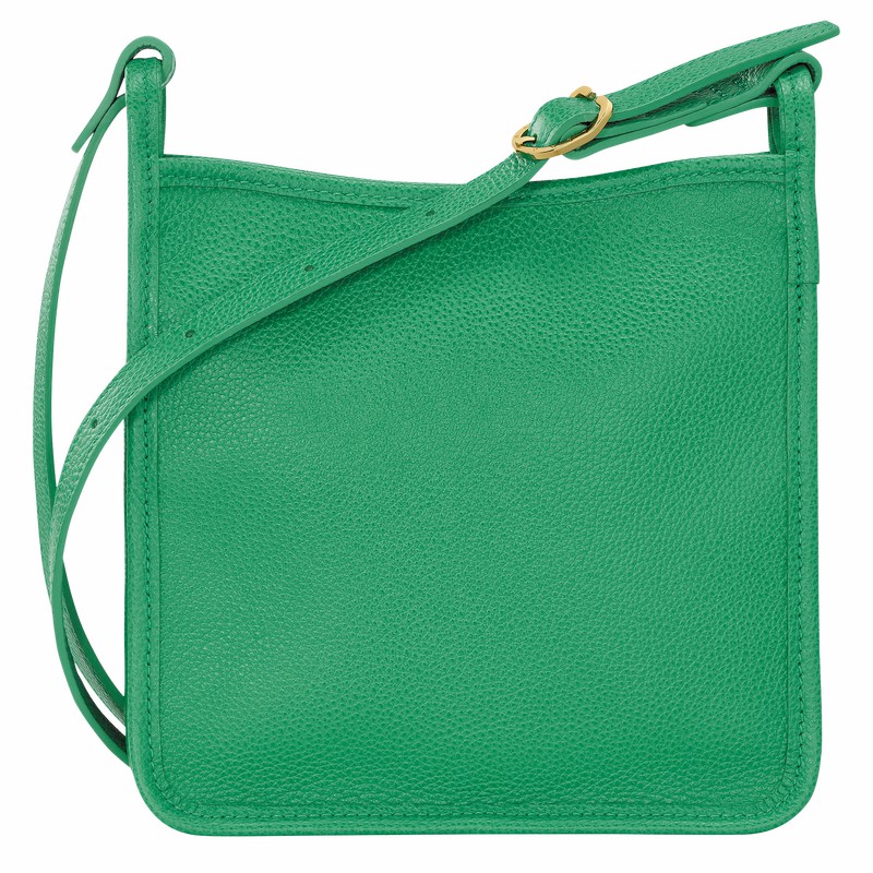 Longchamp Le FOULONNÉ S Crossbodytassen Dames Groen Uitverkoop | 10138021129