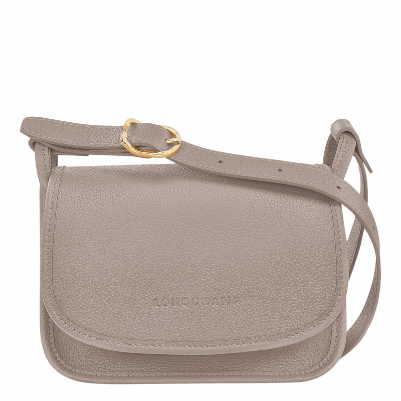 Longchamp Le FOULONNÉ S Crossbodytassen Dames Grijs Uitverkoop | 10134021P55