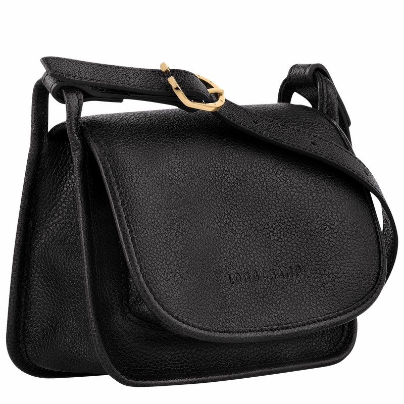 Longchamp Le FOULONNÉ S Crossbodytassen Dames Zwart Uitverkoop | 10134021001