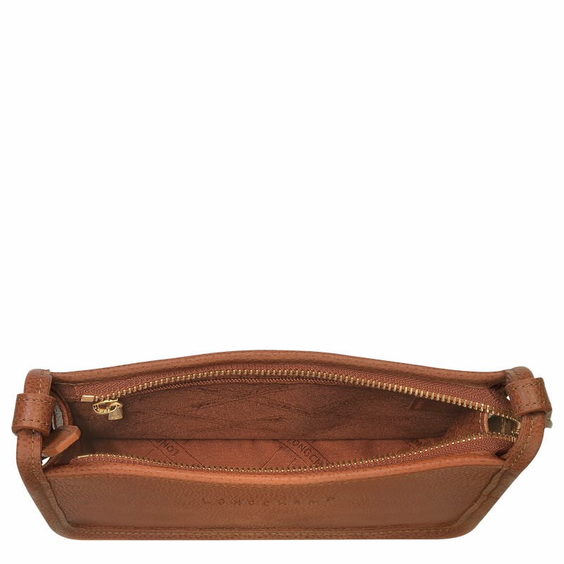 Longchamp Le FOULONNÉ S Crossbodytassen Dames Caramel Uitverkoop | 10138021121