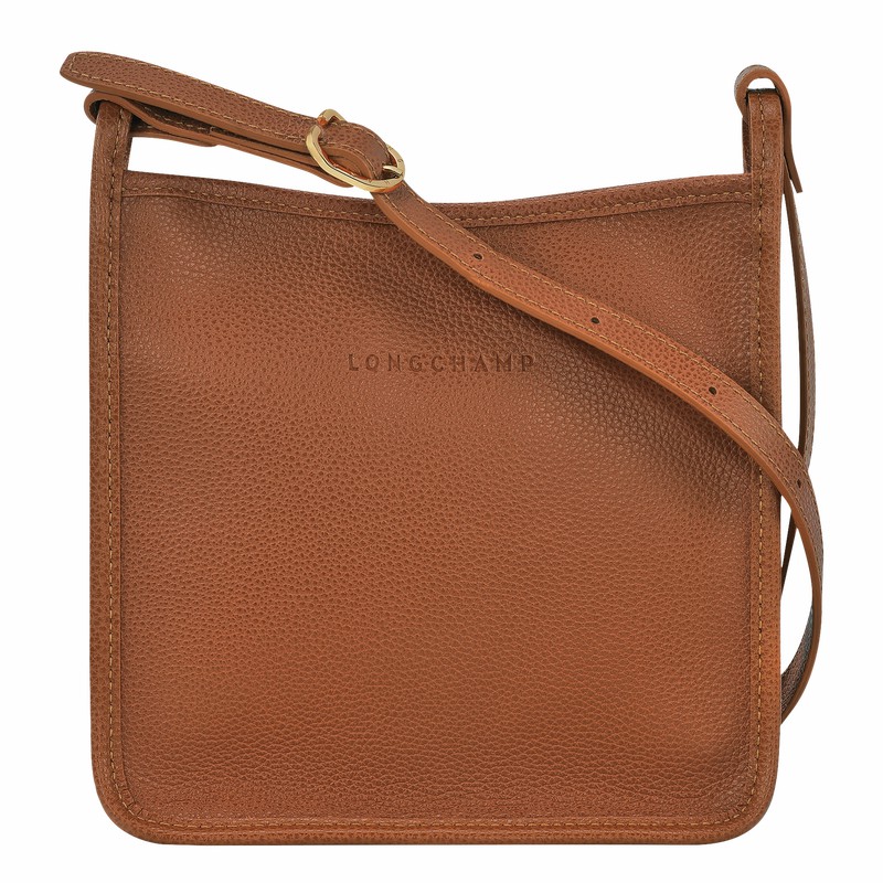 Longchamp Le FOULONNÉ S Crossbodytassen Dames Caramel Uitverkoop | 10138021121