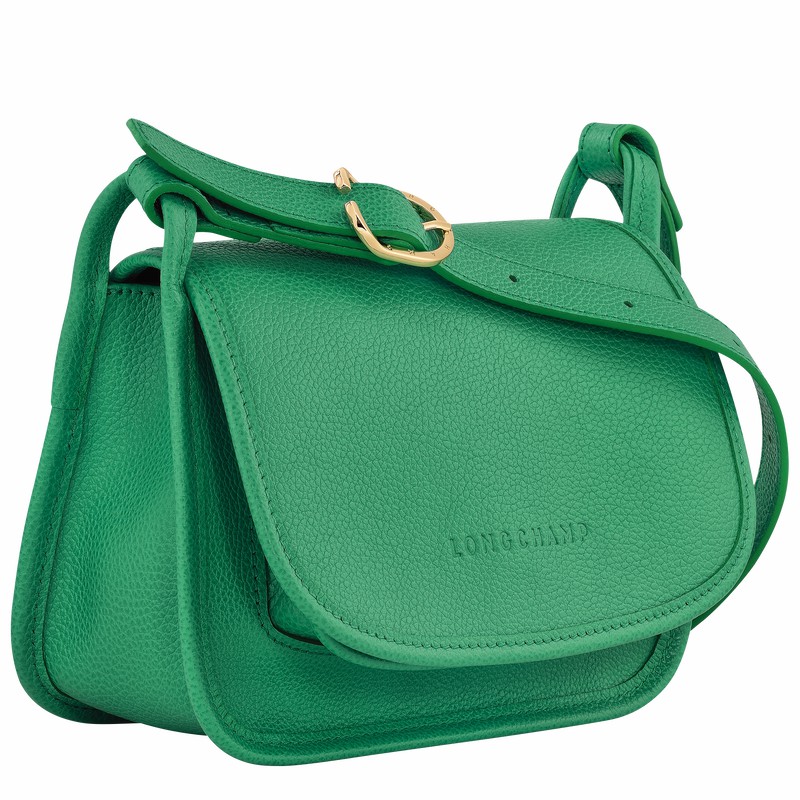 Longchamp Le FOULONNÉ S Crossbodytassen Dames Groen Uitverkoop | 10134021129