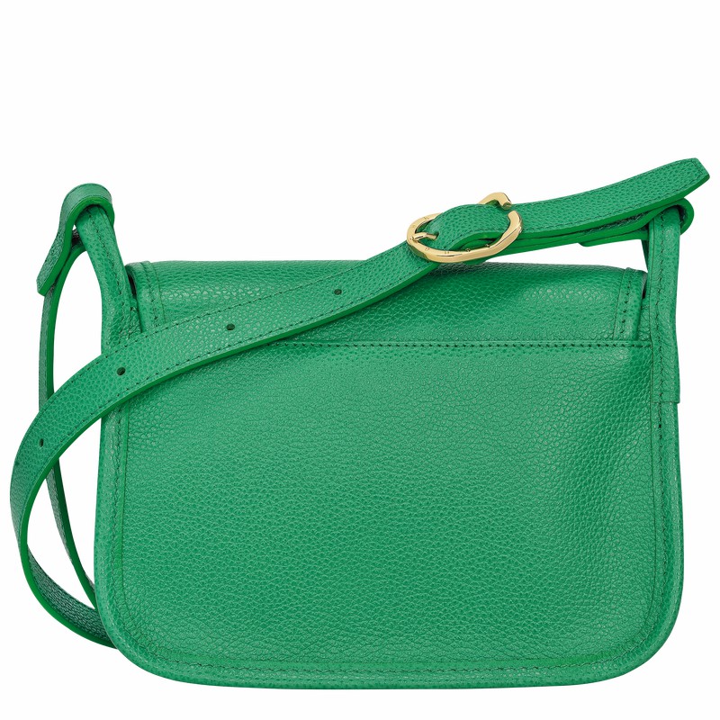 Longchamp Le FOULONNÉ S Crossbodytassen Dames Groen Uitverkoop | 10134021129