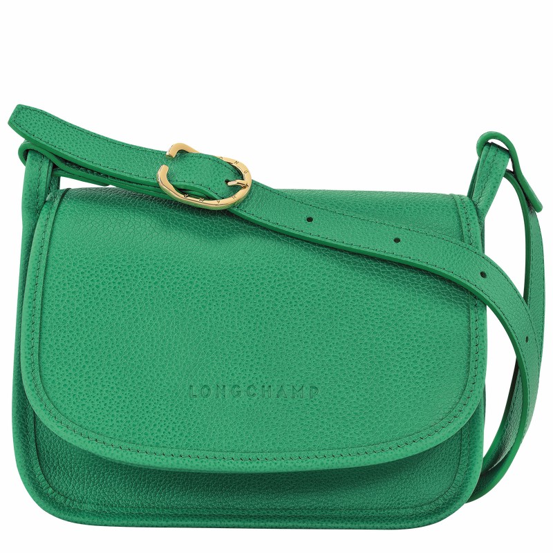 Longchamp Le FOULONNÉ S Crossbodytassen Dames Groen Uitverkoop | 10134021129