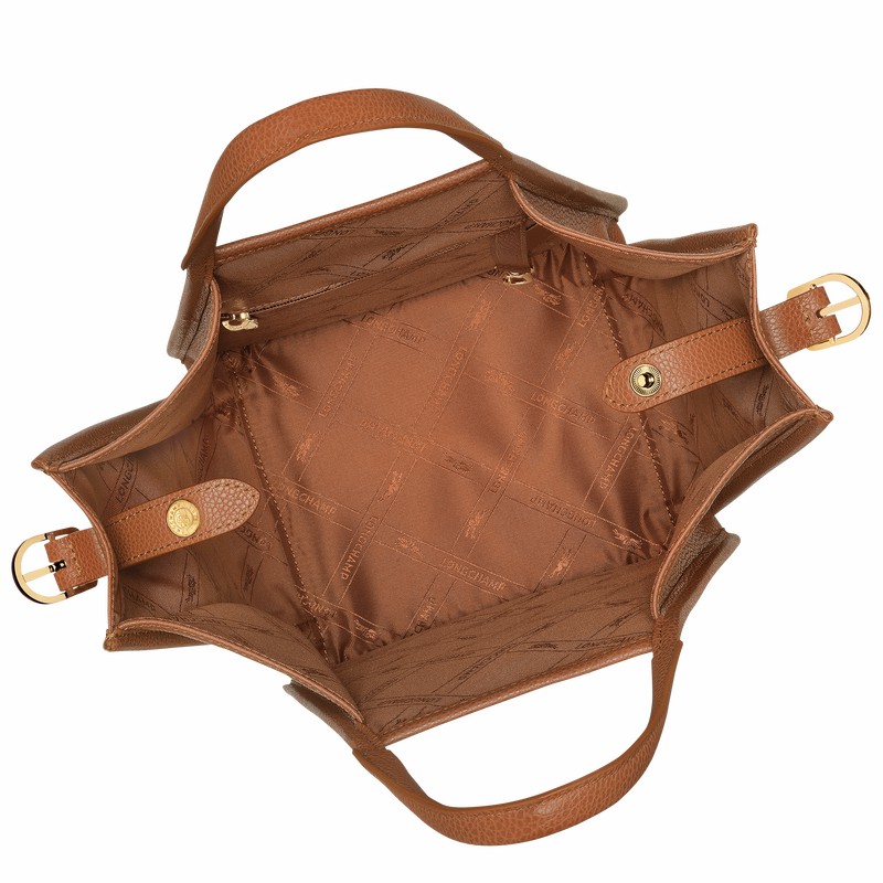 Longchamp Le FOULONNÉ S Handtas Dames Caramel Uitverkoop | 10233021121