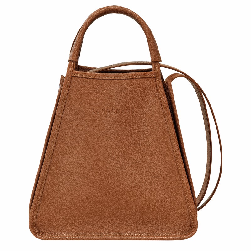 Longchamp Le FOULONNÉ S Handtas Dames Caramel Uitverkoop | 10233021121