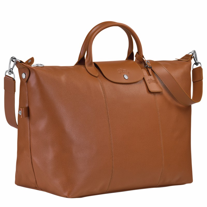 Longchamp Le FOULONNÉ S Reistas Dames Caramel Uitverkoop | L1624021F72