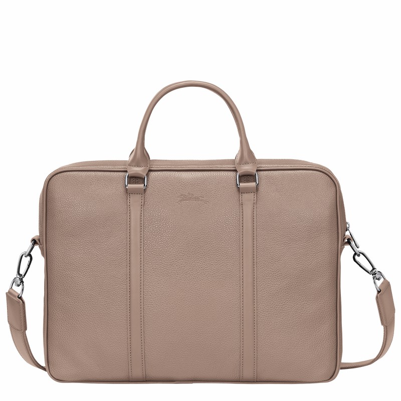 Longchamp Le FOULONNÉ XS Aktentas Dames Grijs Uitverkoop | L2121021F78