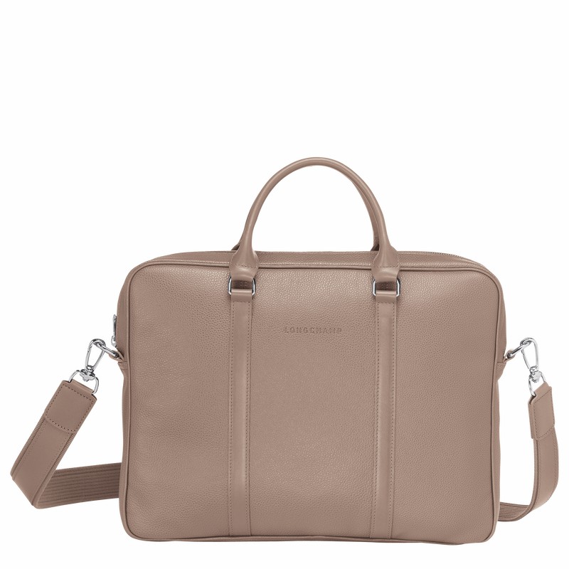 Longchamp Le FOULONNÉ XS Aktentas Dames Grijs Uitverkoop | L2121021F78