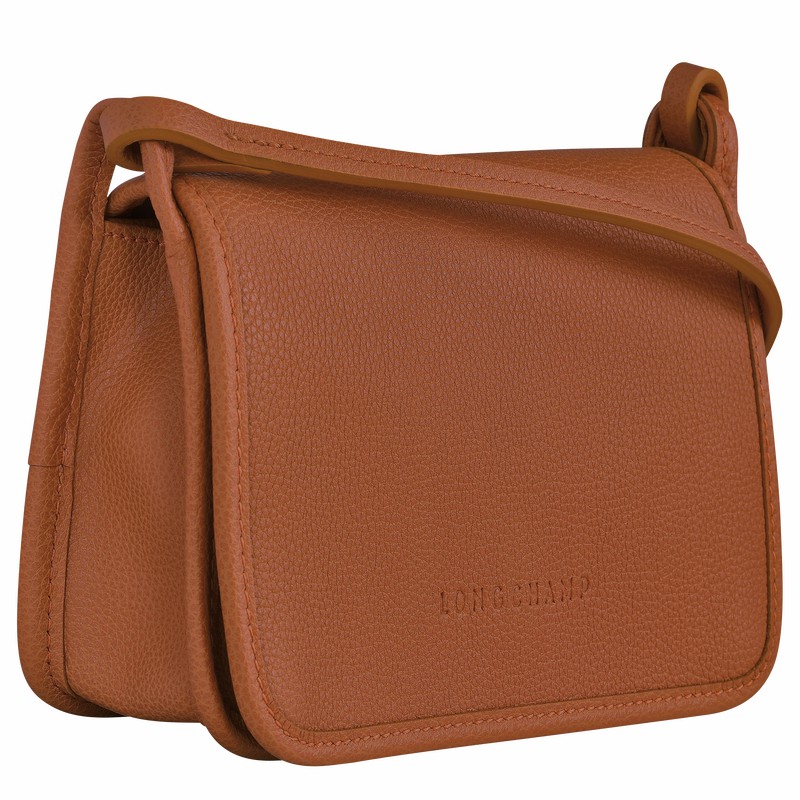 Longchamp Le FOULONNÉ XS Clutch Dames Caramel Uitverkoop | 10133021121