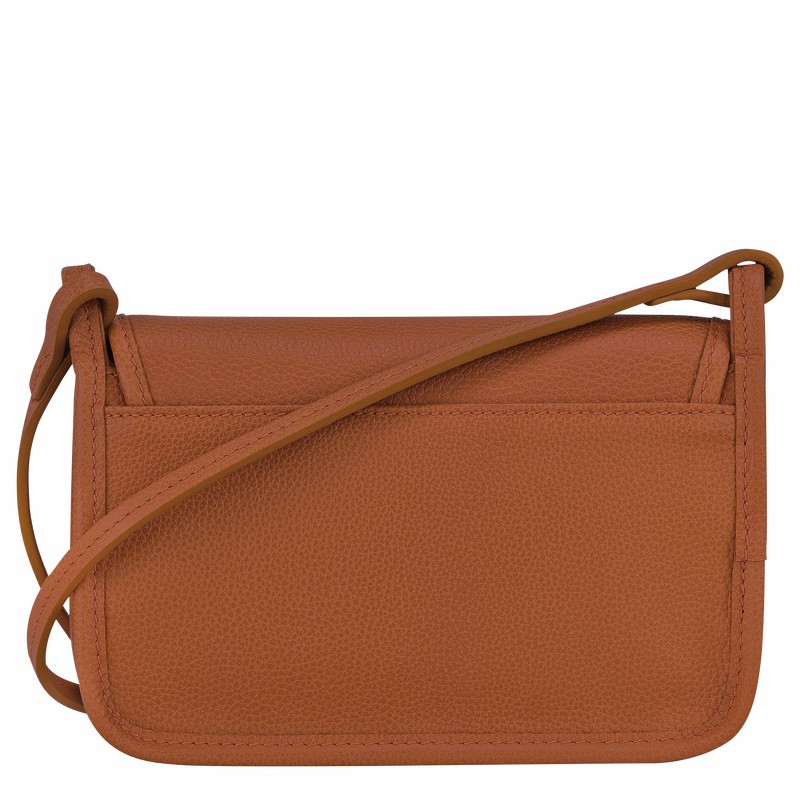 Longchamp Le FOULONNÉ XS Clutch Dames Caramel Uitverkoop | 10133021121