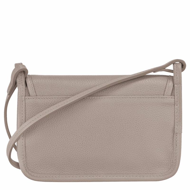 Longchamp Le FOULONNÉ XS Clutch Dames Grijs Uitverkoop | 10133021P55