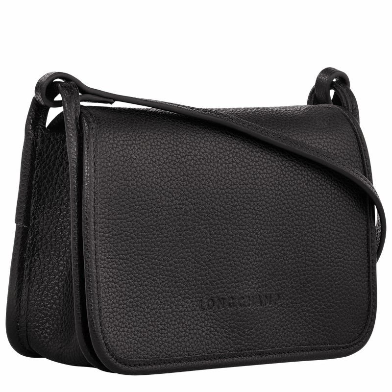 Longchamp Le FOULONNÉ XS Clutch Dames Zwart Uitverkoop | 10133021001