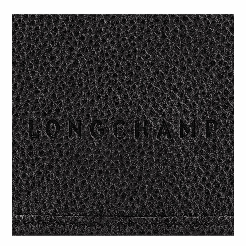 Longchamp Le FOULONNÉ XS Clutch Dames Zwart Uitverkoop | 10133021001