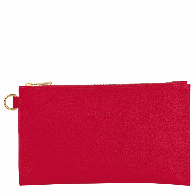 Longchamp Le FOULONNÉ Zak Dames Rood Uitverkoop | L2541021C39