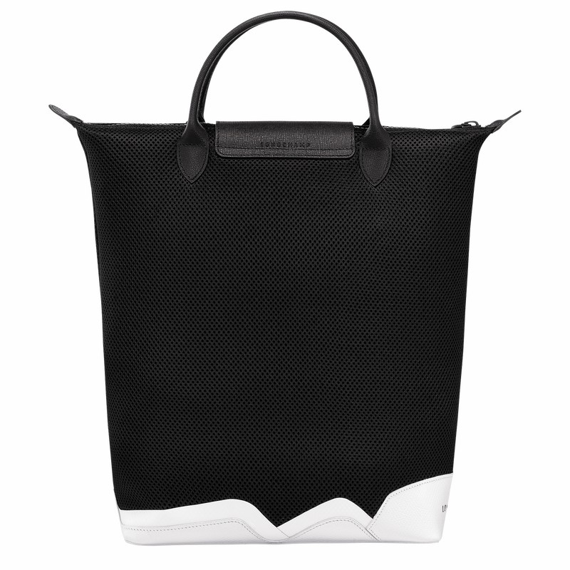 Longchamp Le Pliage Collection M Tote Tassen Heren Zwart Uitverkoop | 10268HFF001-