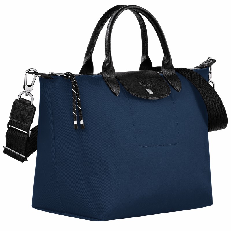 Longchamp Le Pliage Energy L Handtas Dames Donkerblauw Uitverkoop | L1515HSR006