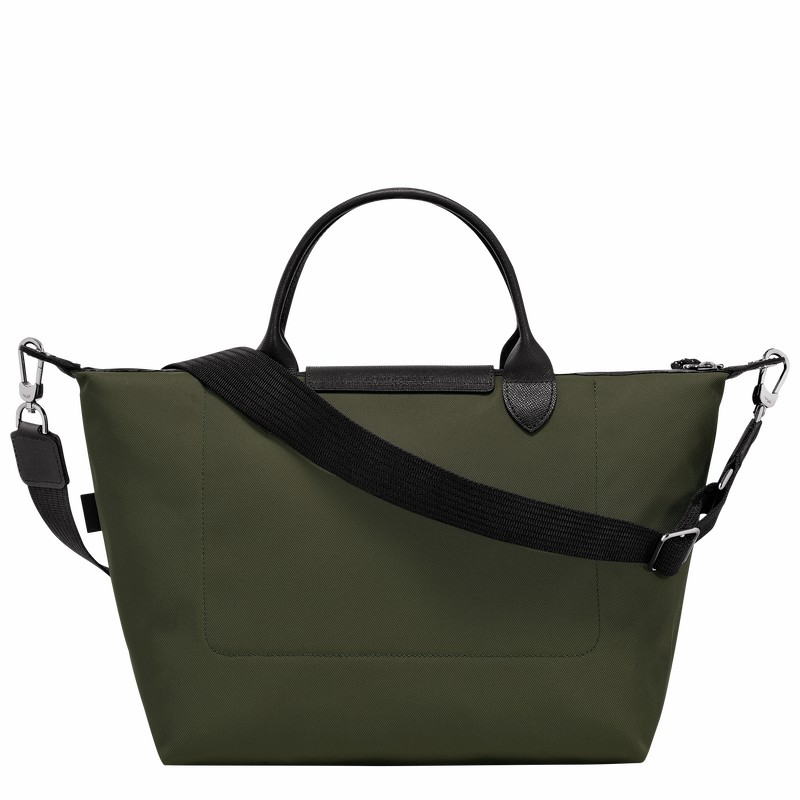 Longchamp Le Pliage Energy L Handtas Dames Khaki Uitverkoop | L1515HSR892