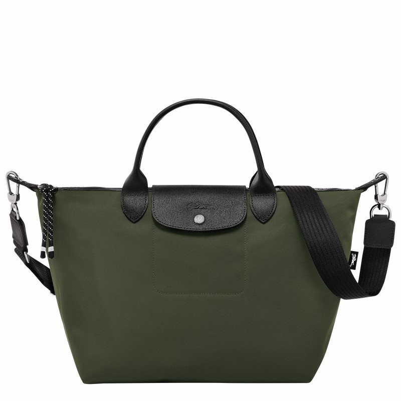 Longchamp Le Pliage Energy L Handtas Dames Khaki Uitverkoop | L1515HSR892