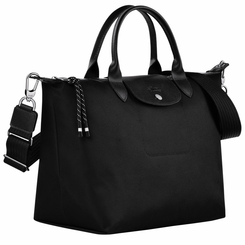 Longchamp Le Pliage Energy L Handtas Dames Zwart Uitverkoop | L1515HSR001