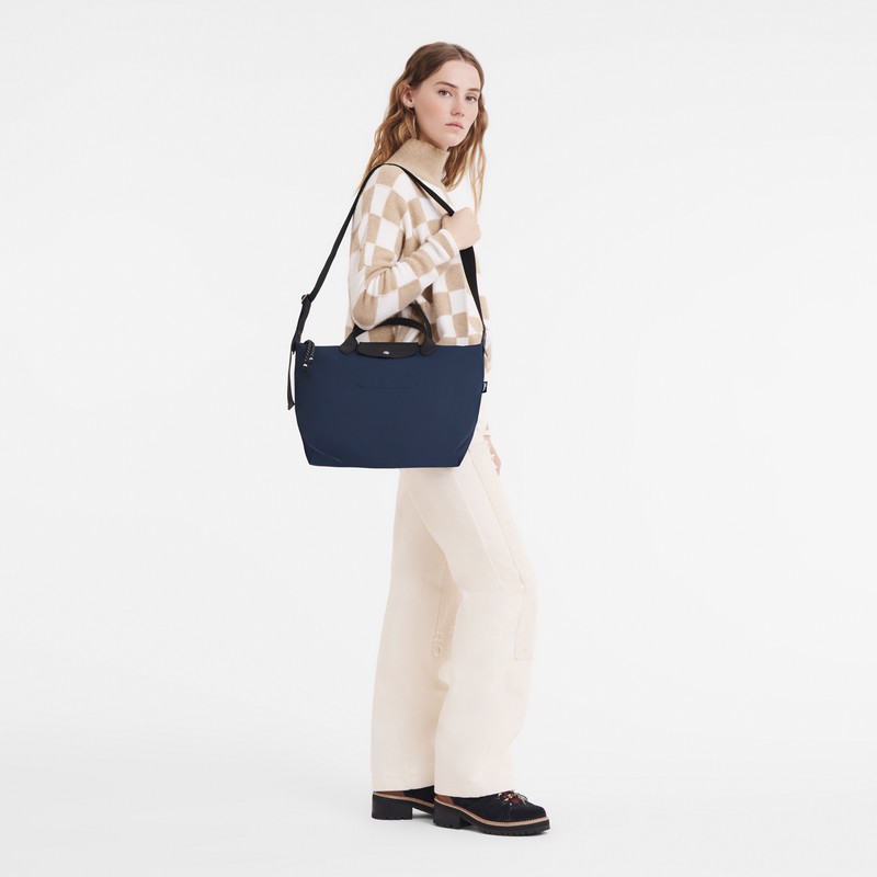 Longchamp Le Pliage Energy L Handtas Heren Donkerblauw Uitverkoop | L1515HSR006-