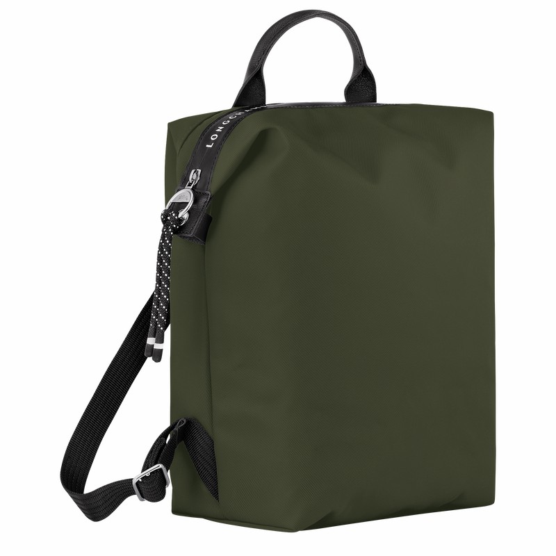 Longchamp Le Pliage Energy L Rugzakken Heren Khaki Uitverkoop | 10166HSR892-