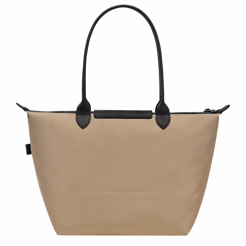 Longchamp Le Pliage Energy L Tote Tassen Dames Grijs Uitverkoop | L1899HSR299