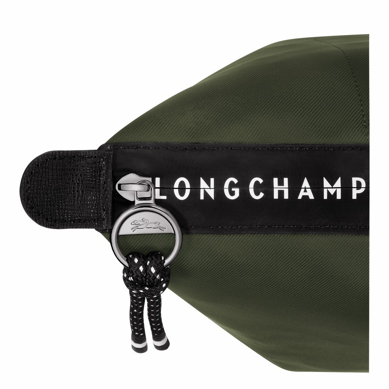 Longchamp Le Pliage Energy L Tote Tassen Dames Khaki Uitverkoop | L1899HSR892