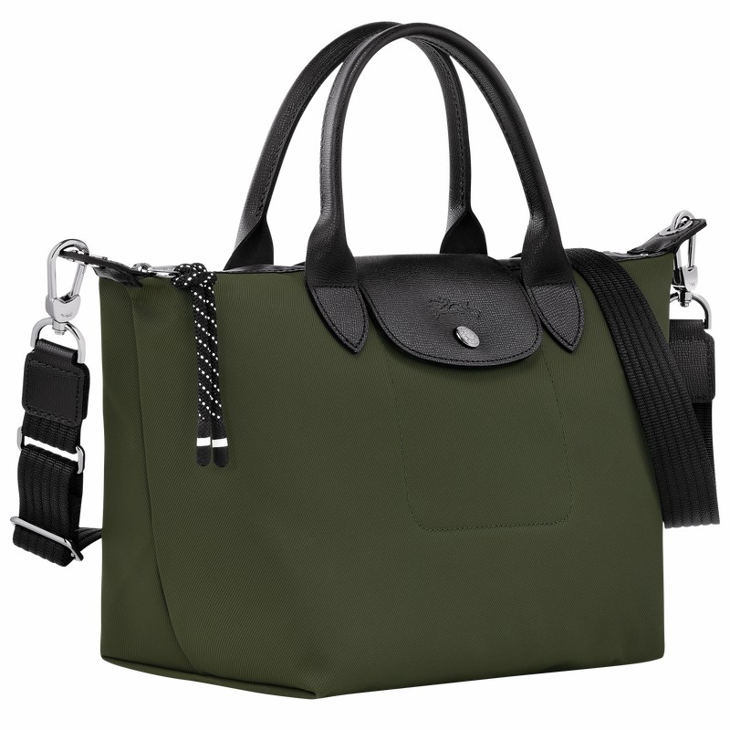 Longchamp Le Pliage Energy S Handtas Dames Khaki Uitverkoop | L1512HSR892